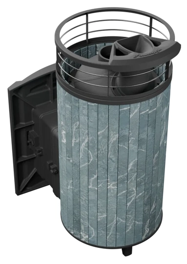 Печь банная "Атмосфера XL" в ламелях "Талькохлорит" NEW - 1