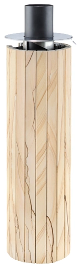 Дымоход-экономайзер Ферингер "Окаменевшее дерево" цельный - 1