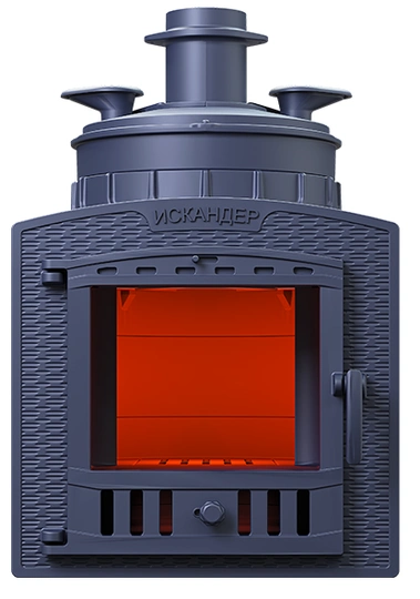 Чугунная печь для бани Искандер ЗК 25 (П2) - 2