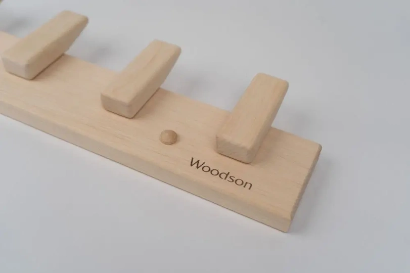 Вешалка Woodson D5, 5 креплений, ольха - 3