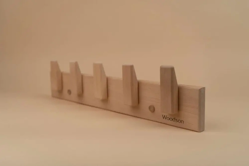 Вешалка Woodson D5, 5 креплений, ольха - 5