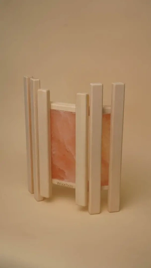 Абажур Woodson Trio с гималайской солью, липа для бани - 2