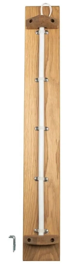 Светильник Woodson угловой со светодиодной лентой, дуб (24V) для бани - 1