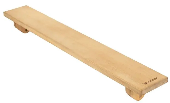 Светильник Woodson угловой со светодиодной лентой, липа (24V) для бани - 3