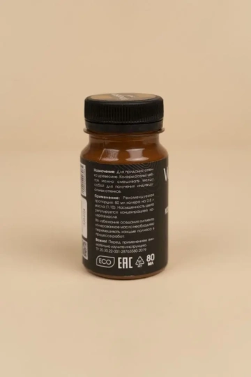 Колер для масла по дереву Woodson, тёмный орех, 80мл - 2