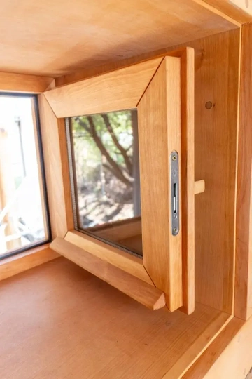 Окно Woodson 40*40, стекло бронза, ольха - 6