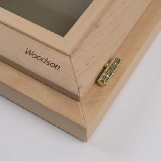 Окно Woodson 40*40, стекло бронза, ольха - 9