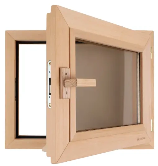 Окно Woodson 40*50, стекло бронза, ольха - 1