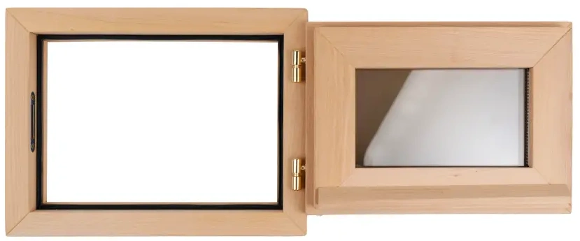 Окно Woodson 40*30, стекло бронза, ольха - 2