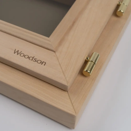 Окно Woodson 40*30, стекло бронза, ольха - 5