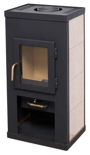 Печь-камин АОТ 6,0-01 в модификации «Нарва» - 2