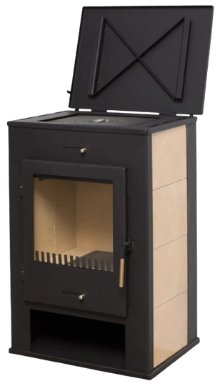 Печь-камин АОТК 8,0 в модификации «Охта» - 3