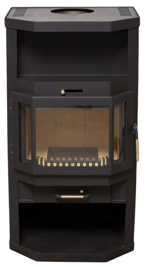 Печь-камин АОТ 9,0-02 в модификации «Ангара» - 2