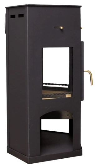 Печь-камин АОТ 11,0 в модификации «Енисей с плитой» - 3