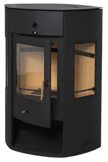 Печь-камин АОТ 11,0 в модификации  «Енисей 2» - 2