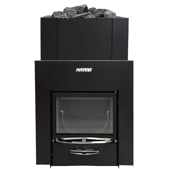 Дровяная печь для бани Harvia 22 Duo Black - 1