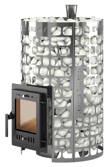 Печь для бани Эверест "Steam Master" 24 INOX (210М) б/в - 1