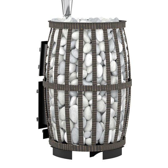 Печь для бани Везувий Легенда Русский пар Ковка 24 (270) б/в - 1