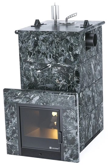 Печь для бани EASYSTEAM Анапа в полноценном кожухе с боковым подключением с закрытым верхом - 2