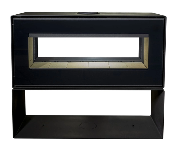 Печь-камин АОТ 10,0 в модификации «Монблан 2С» - 1