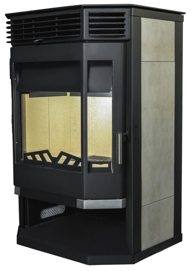 Печь-камин АОТВ 12,0 в модификации «Ангара 12 АКВА» - 1