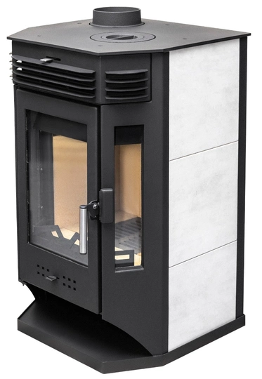 Печь-камин АОТ 9,0-03 в модификации «Москва 9 с плитой» - 3