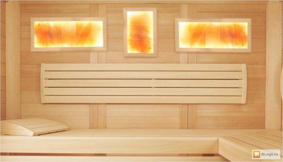 Кирпич из гималайской соли, шлифованный 200х100х25 - 3