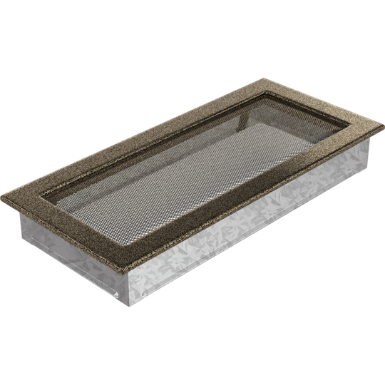 Решетка вентиляционная Чёрная-Латунь 17x37 - 3