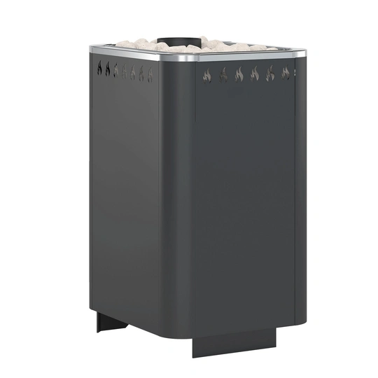 Печь для бани Везувий Русичъ 22 антрацит (ДТ-4) без выноса - 1