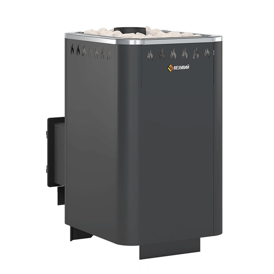 Печь для бани Везувий Русичъ 22 антрацит (ДТ-4С) - 1