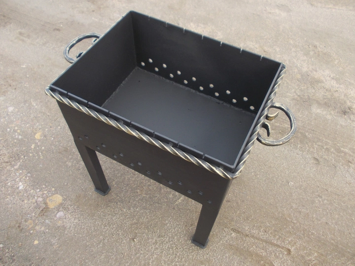 Мангал СТАНДАРТ-МИНИ, сталь 5 мм - 1