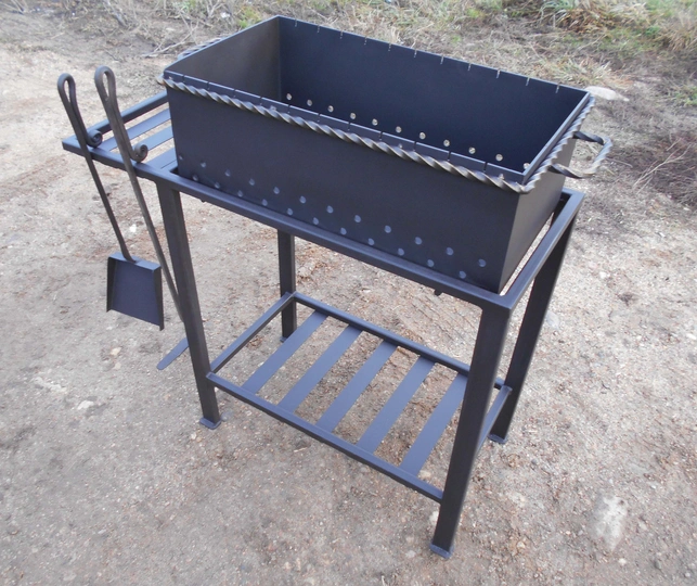 Мангал СТАНДАРТ, сталь 5 мм - 2