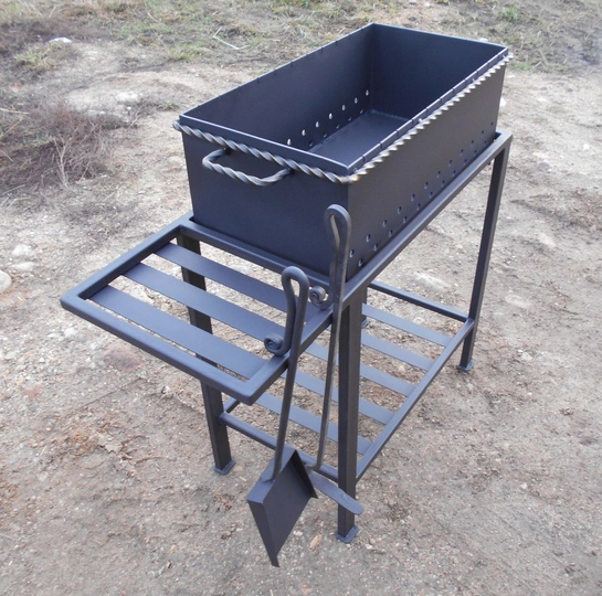 Мангал СТАНДАРТ, сталь 5 мм - 3