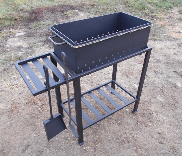 Мангал СТАНДАРТ, сталь 5 мм - 1