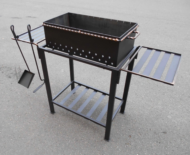 Мангал СТАНДАРТ-S, сталь 5 мм - 1