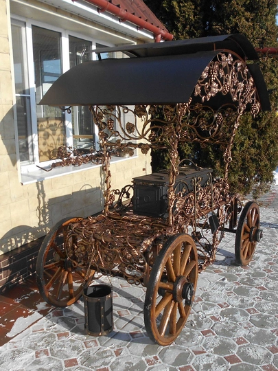 Кованый мангал КАРЕТА - ЛЮКС - 5