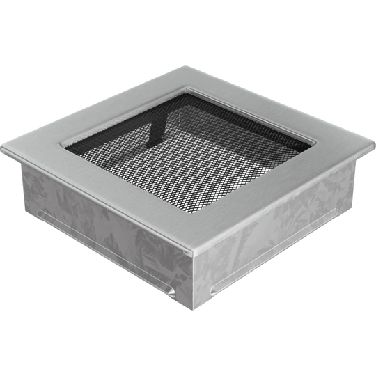 Решетка вентиляционная Стальная шлифованная 17x17 - 1