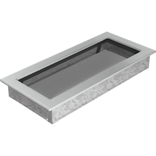 Решетка вентиляционная Стальная шлифованная 17x37 - 3