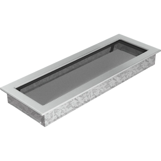 Решетка вентиляционная Стальная шлифованная 17x49 - 1