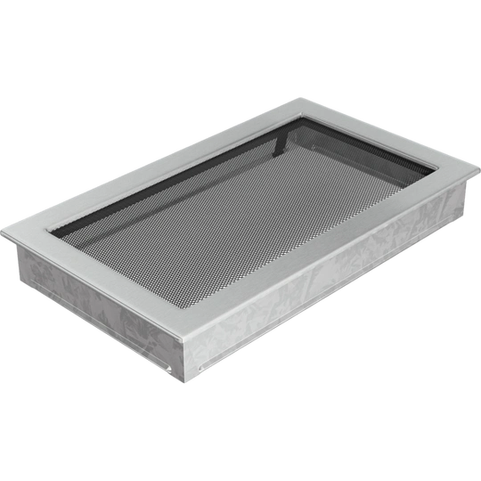 Решетка вентиляционная Стальная шлифованная 22x37 - 1