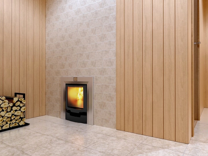 Печь для бани Теплодар Русь-сетка 18 Л Панорама - 3