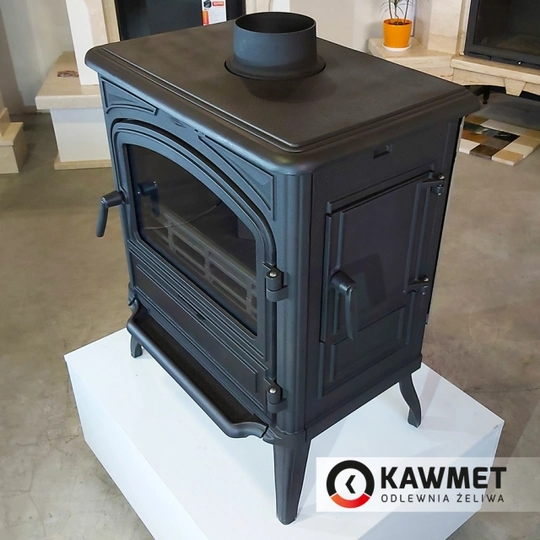 Чугунная печь KAWMET Premium S13 (10 кВт) - 2