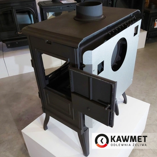 Чугунная печь KAWMET Premium S13 (10 кВт) - 5