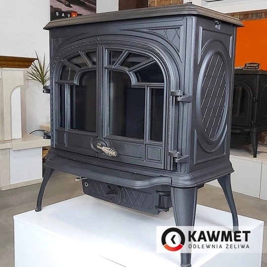 Чугунная печь KAWMET Premium S10 (13,9 кВт) - 4
