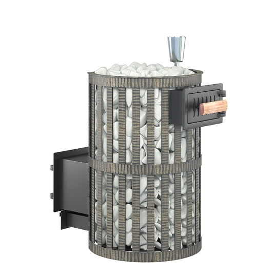 Печь для бани Везувий Ураган Ковка 12 (260) - 1