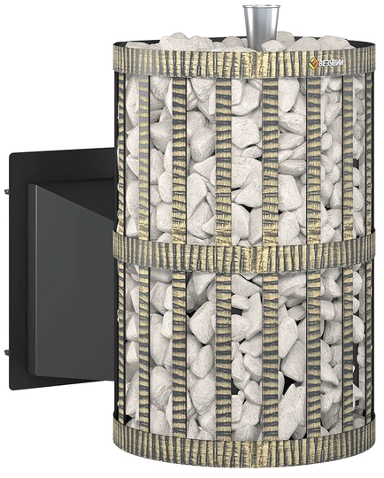 Печь для бани Везувий Скиф парогенератор ковка Панорама «М» - 4