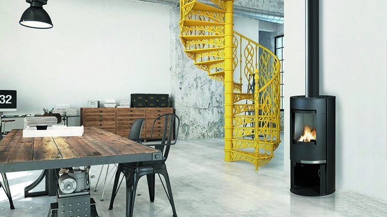 Печь-камин Invicta ONSEN, 6 kW - 1