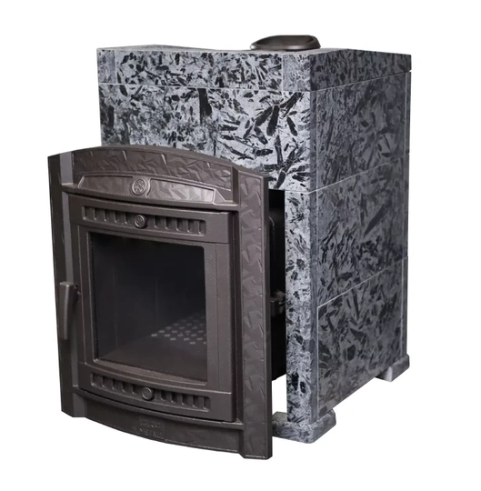 Печь банная "Атмосфера L" в облицовке "Пироксенит Элит" - 1