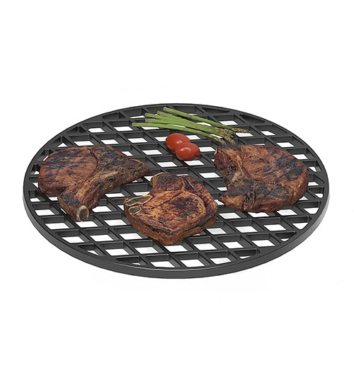 Решетка чугунная круглая "СТЕЙК" Ø 314м - 2