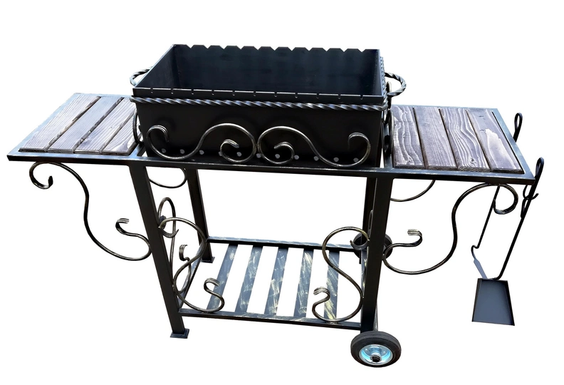 Кованый мангал НОРТ-КЛАССИК, сталь 5 мм - 1